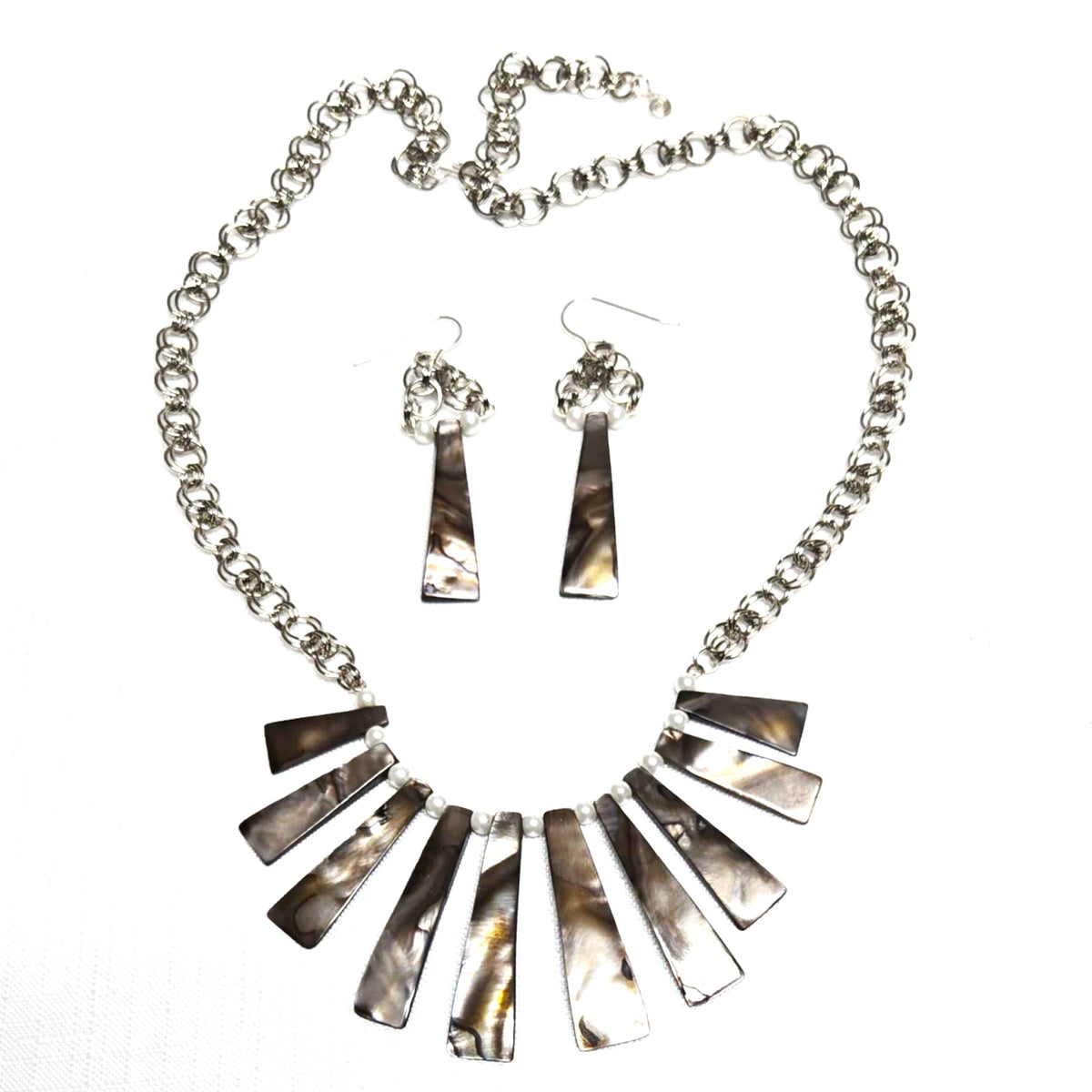 Necklace, "Fan" Design