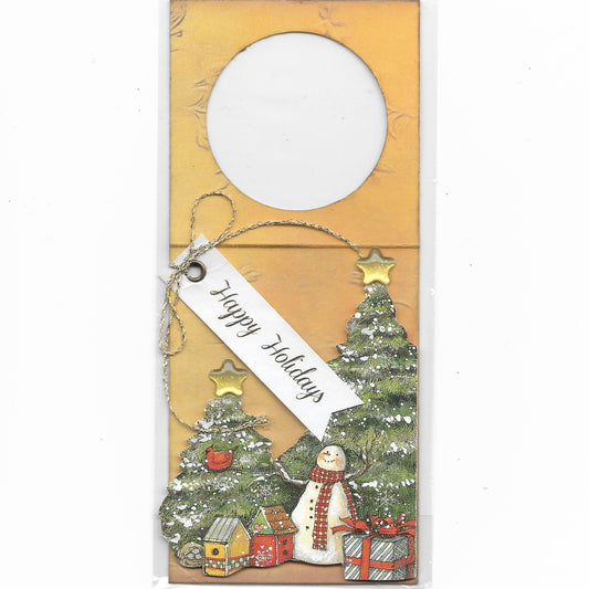 Decorative Bottle Tags, Holiday