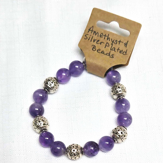 Larger Bead Stretch Bracelets