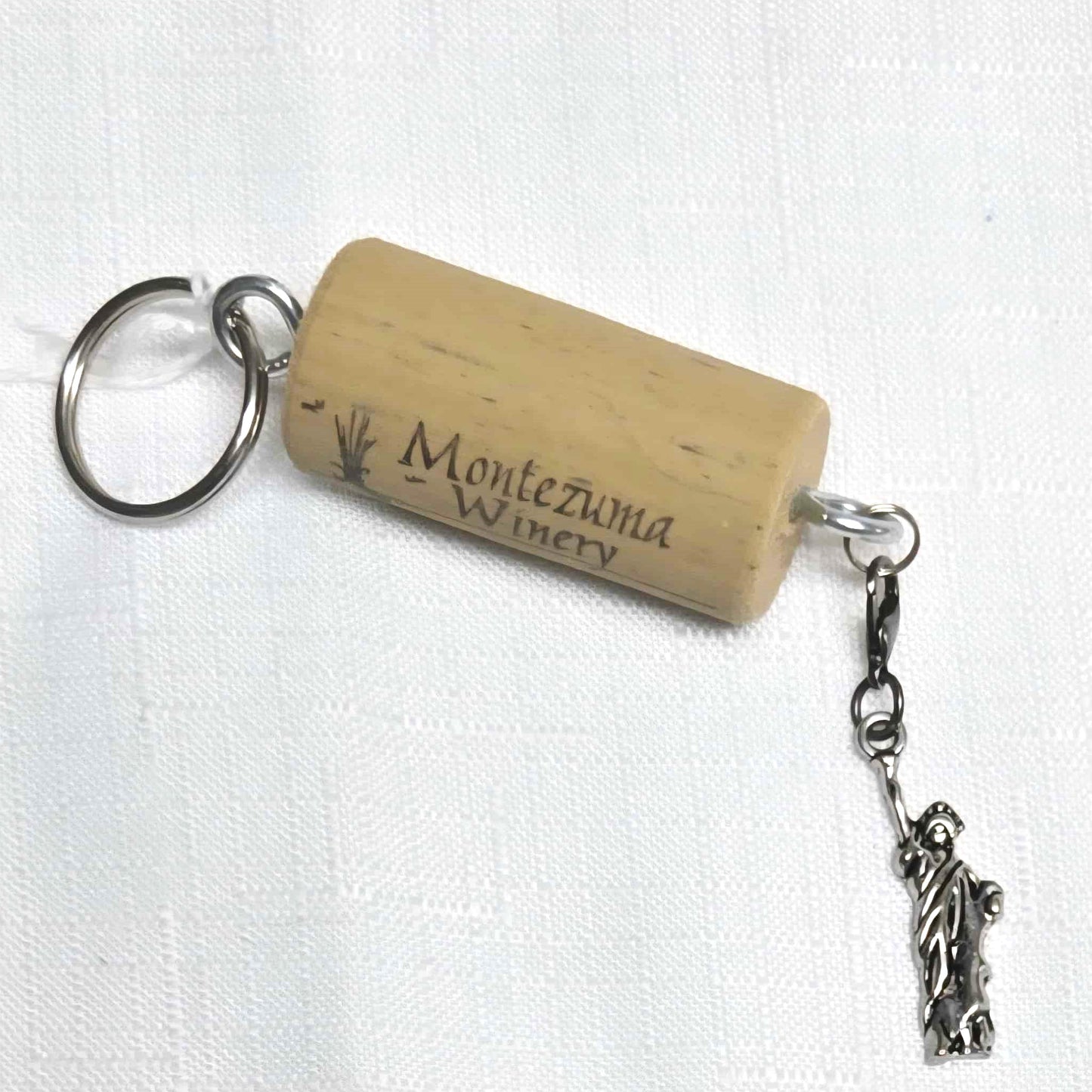 Wine Cork Key Ring - NEW!