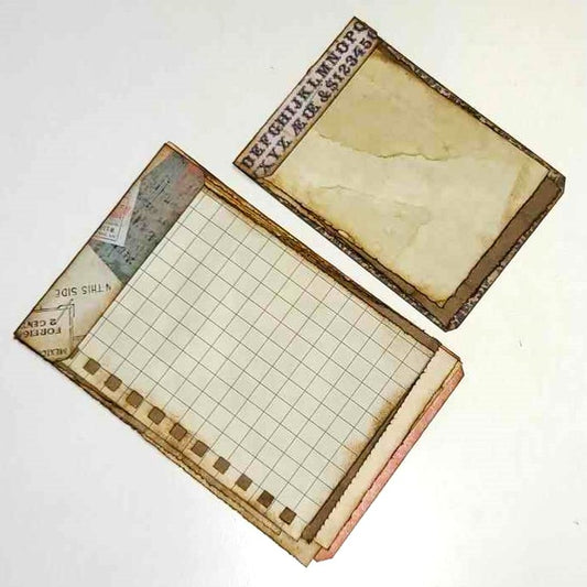 Junk Journaling Ephemera, Mini Journaling Notebook