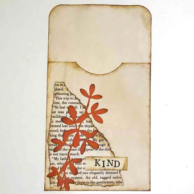 Junk Journaling Ephemera, Library Pocket