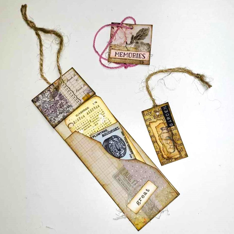 Junk Journaling Ephemera, Journal Tags