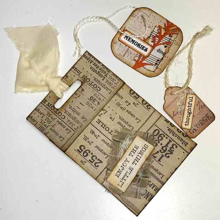 Junk Journaling Ephemera, Journal Tags