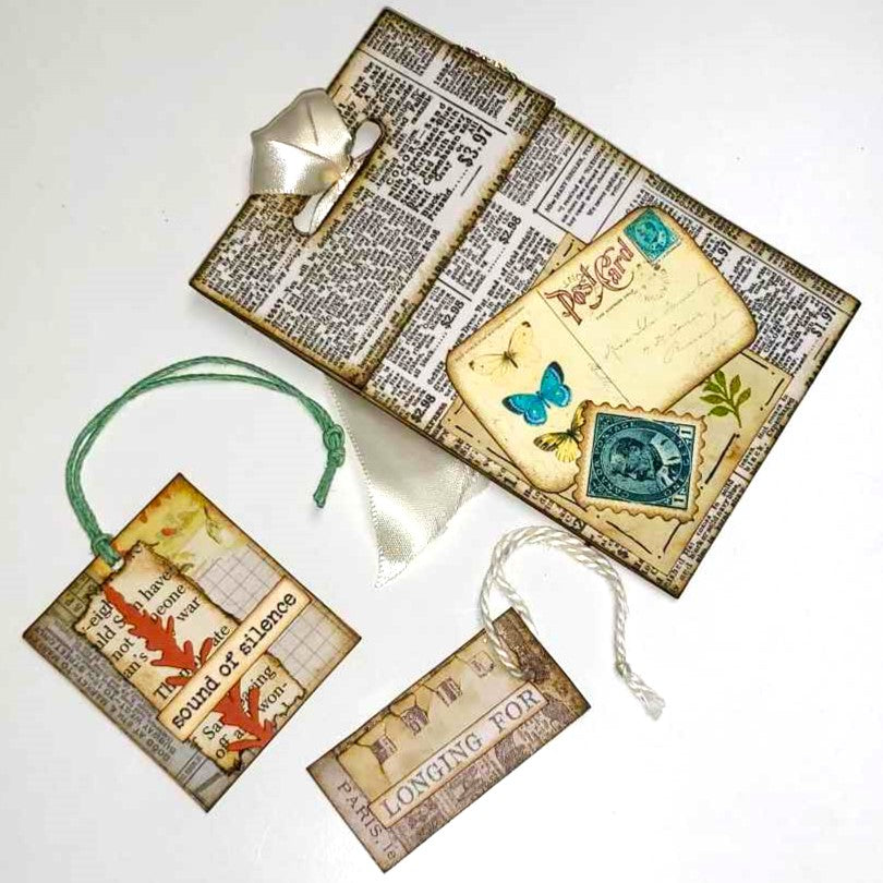 Junk Journaling Ephemera, Journal Tags