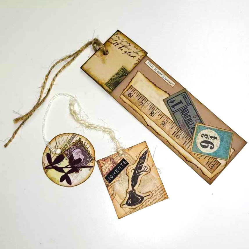 Junk Journaling Ephemera, Journal Tags