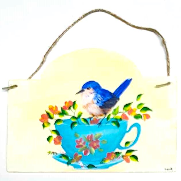 Painted Mini Wall Hanging