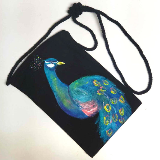 Handpainted Cross-Body Bag