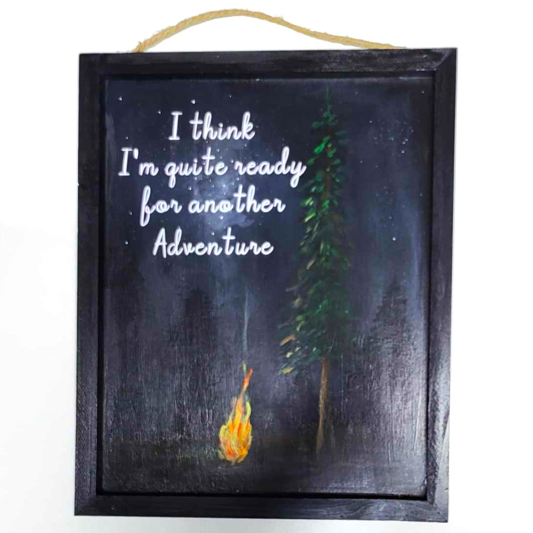 Handpainted Framed Boards