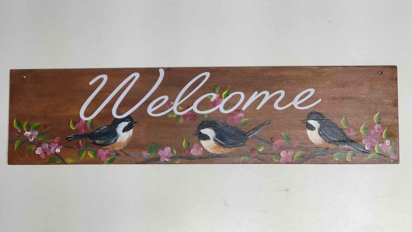 Handpainted Wall Hanging