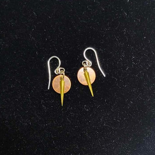 Mixed Metal Earrings
