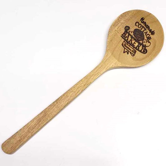 Large Engraved Wood Spoon