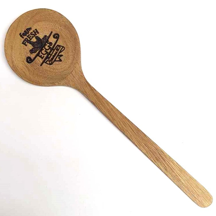 Large Engraved Wood Spoon