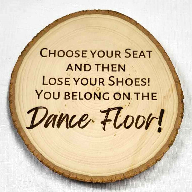 Dance Floor Plaque