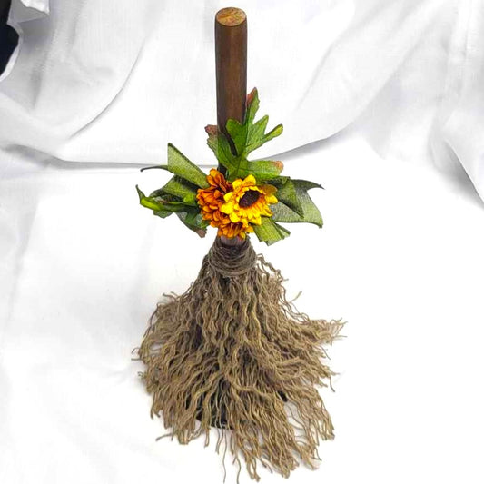Broom Centerpiece