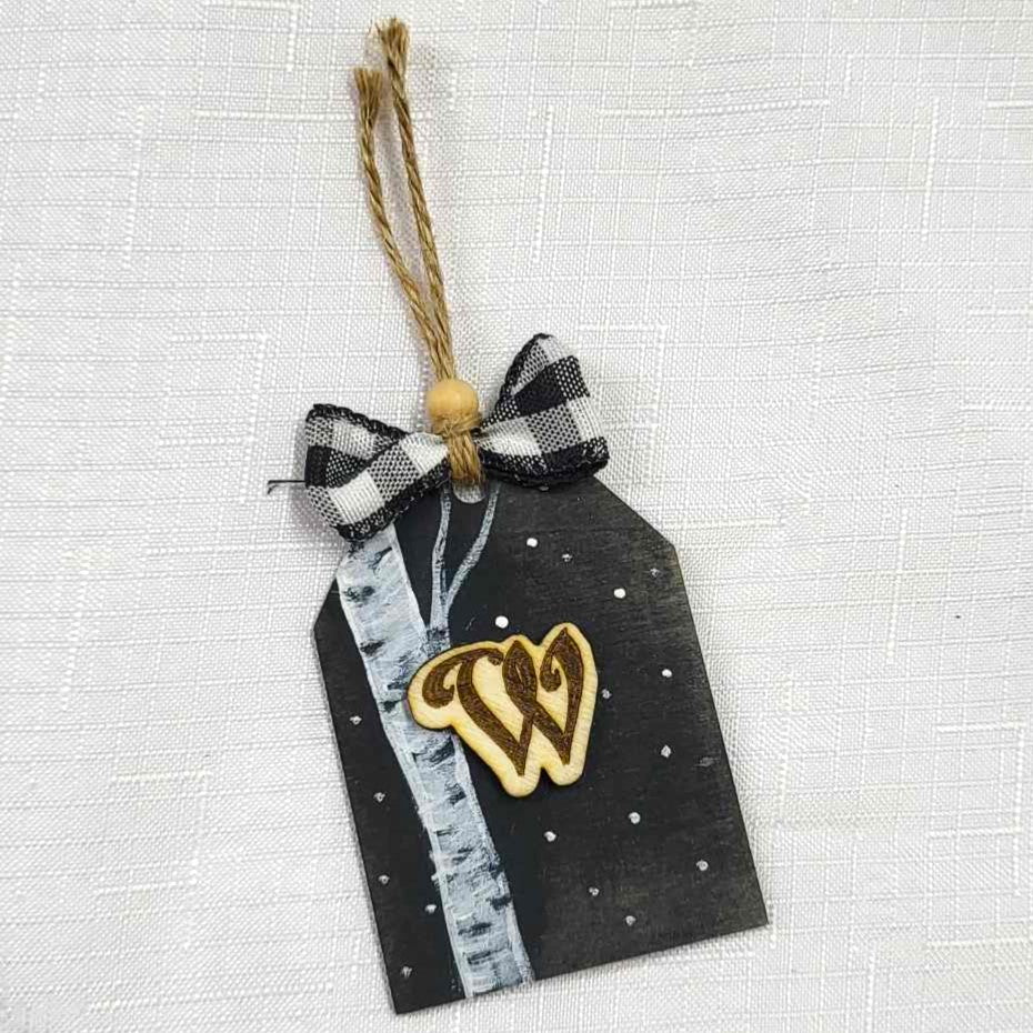 Monogram Stocking/Gift Tags