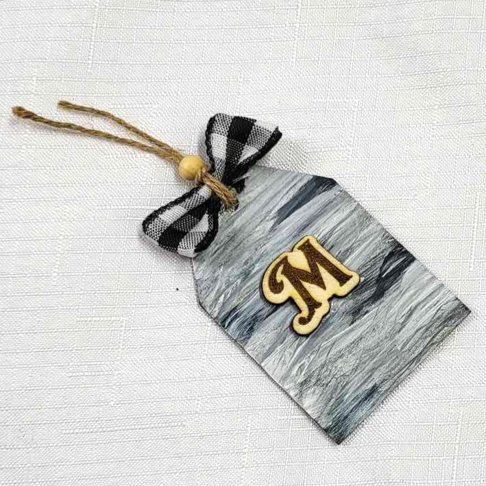 Monogram Stocking/Gift Tags