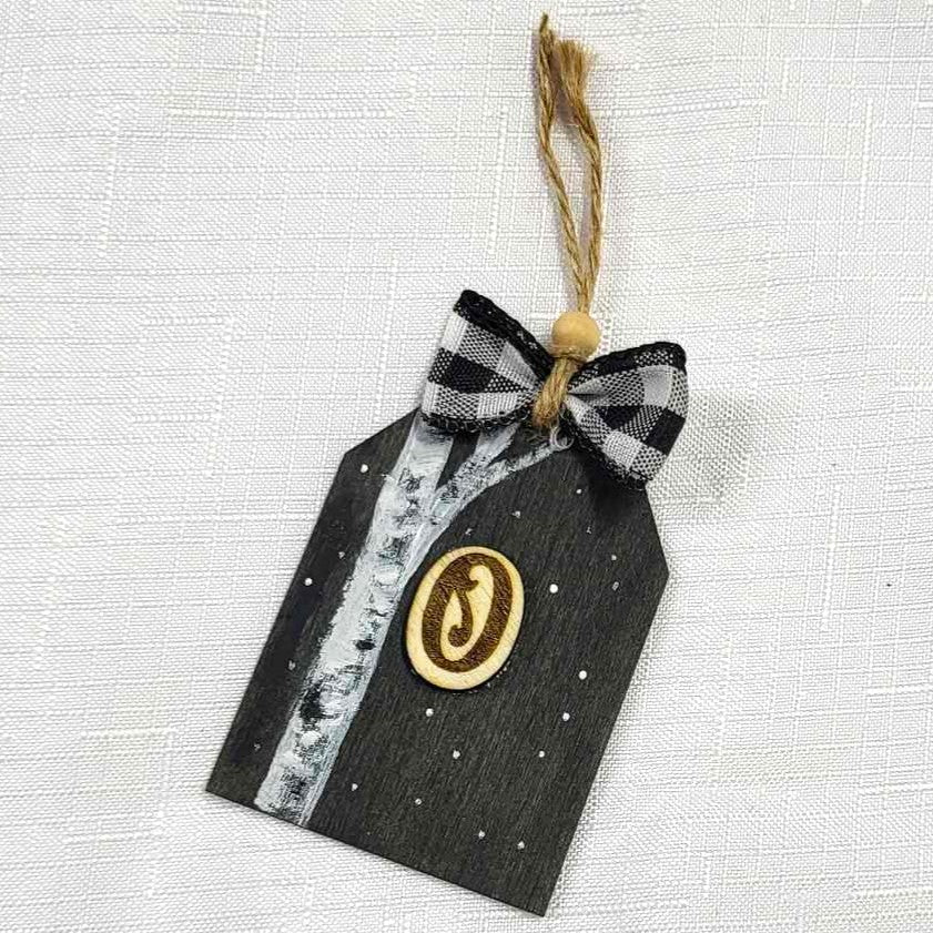 Monogram Stocking/Gift Tags
