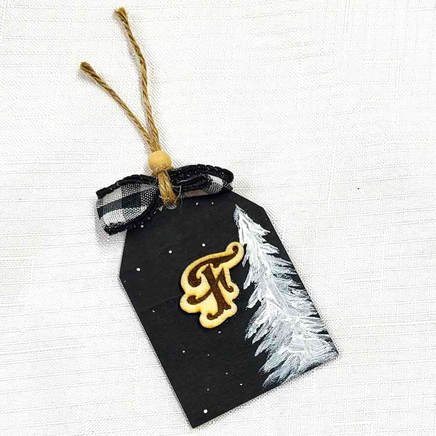 Monogram Stocking/Gift Tags