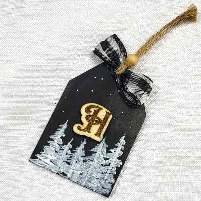 Monogram Stocking/Gift Tags