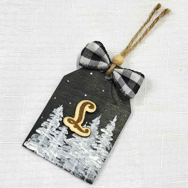 Monogram Stocking/Gift Tags