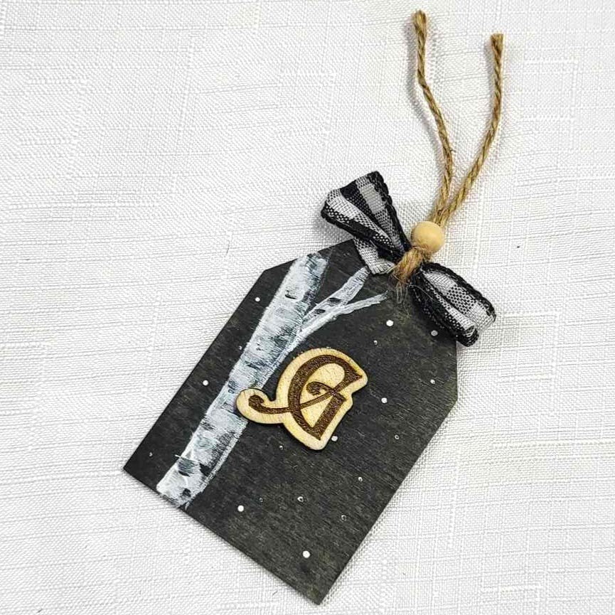 Monogram Stocking/Gift Tags