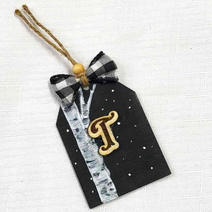 Monogram Stocking/Gift Tags