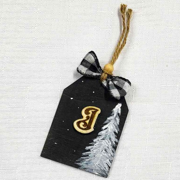 Monogram Stocking/Gift Tags