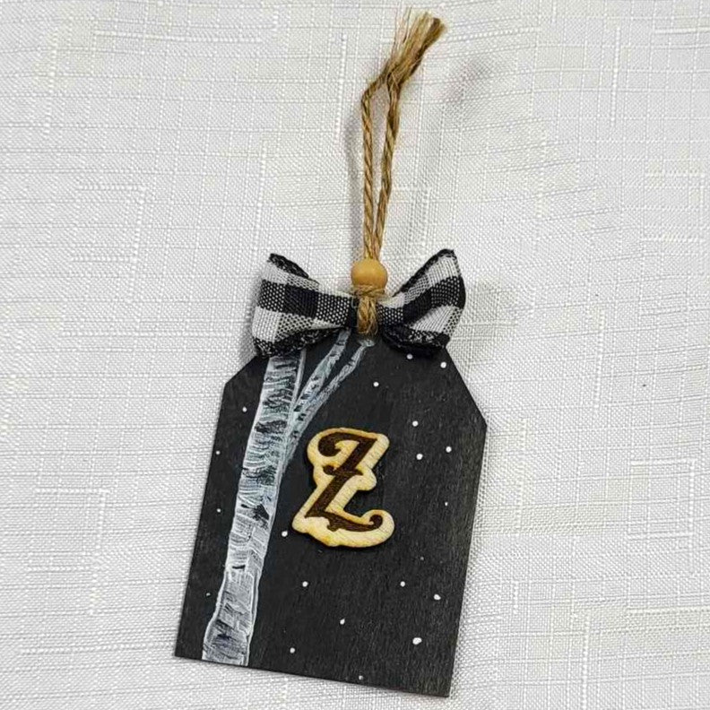 Monogram Stocking/Gift Tags