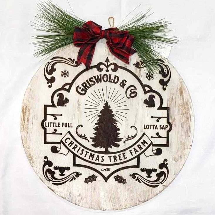 Large Holiday Round
