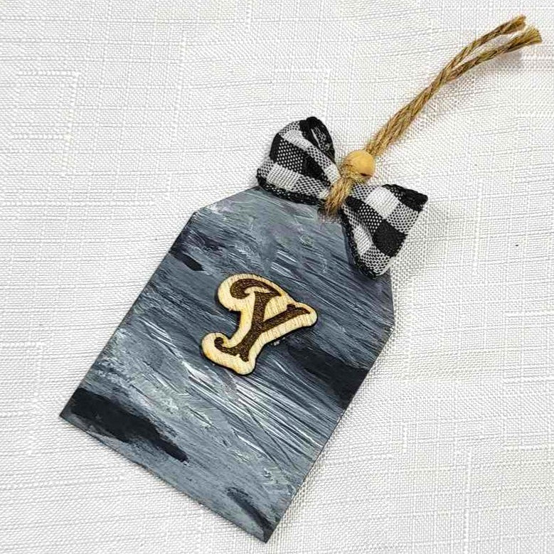 Monogram Stocking/Gift Tags