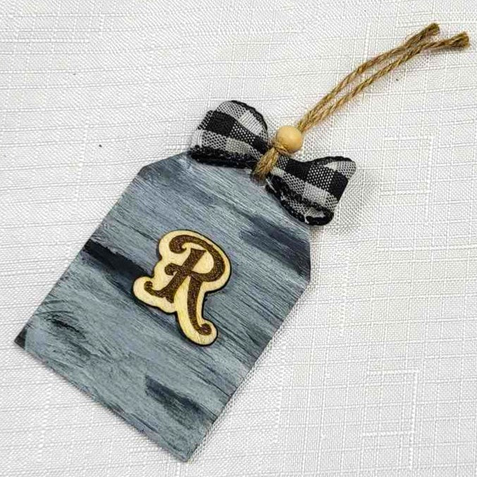Monogram Stocking/Gift Tags