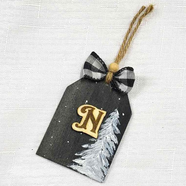 Monogram Stocking/Gift Tags