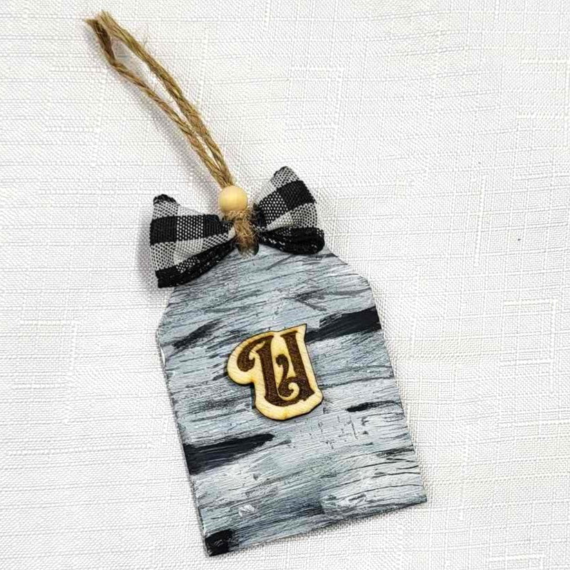 Monogram Stocking/Gift Tags