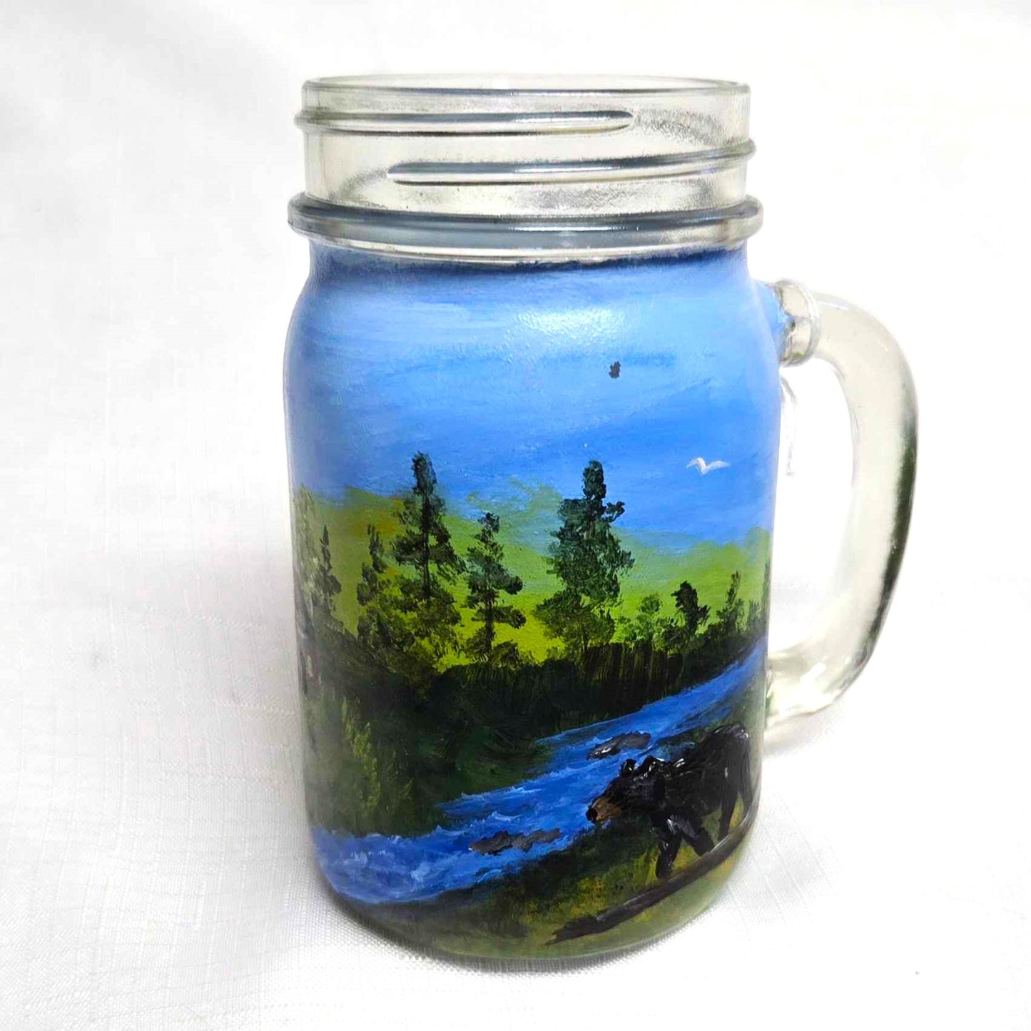 Painted Glassware