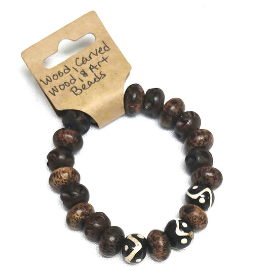 Larger Bead Stretch Bracelets