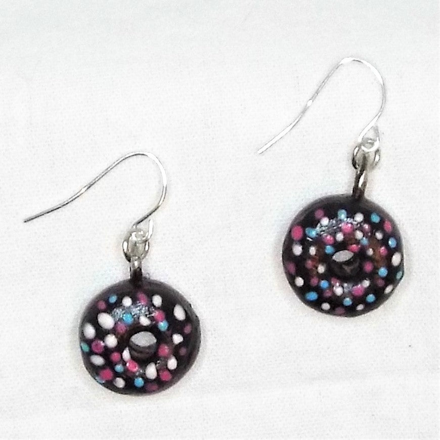 Earrings, polymer