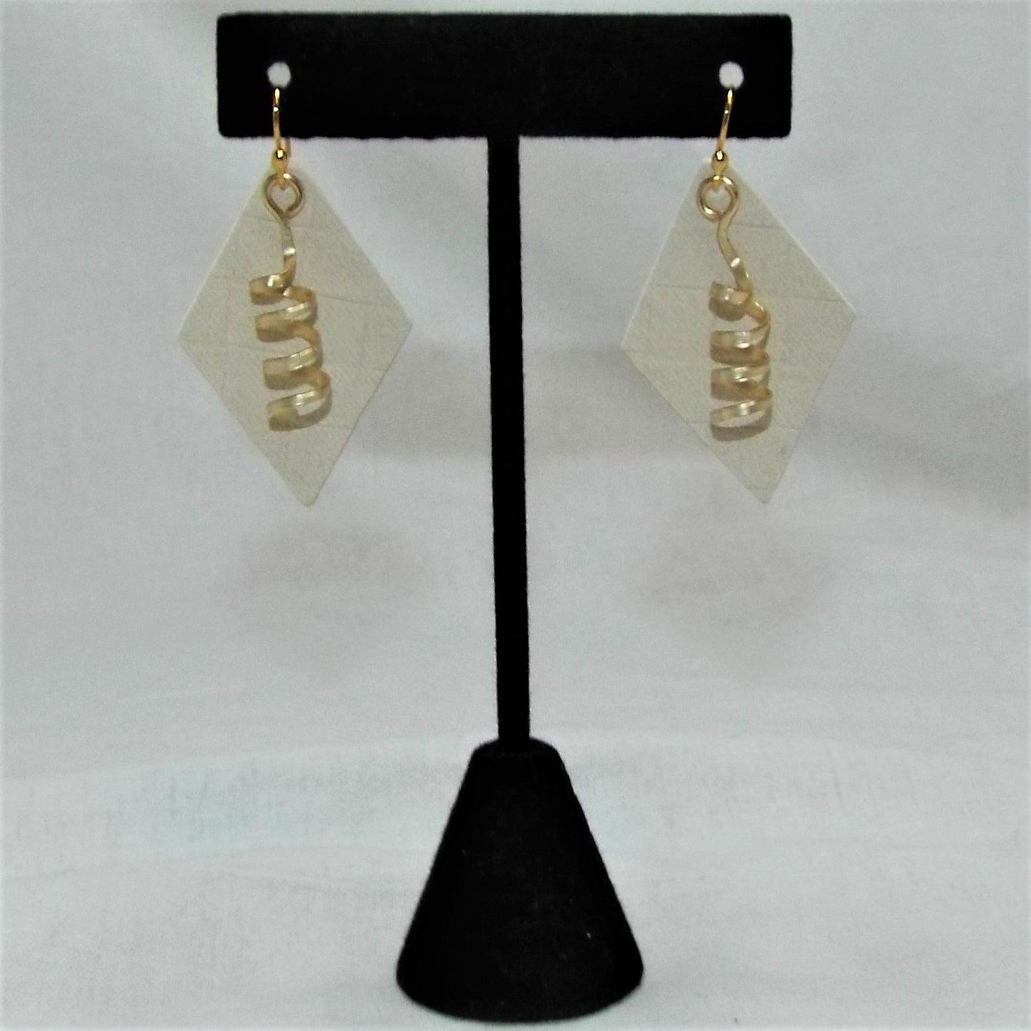 Earrings, leather - NEW!