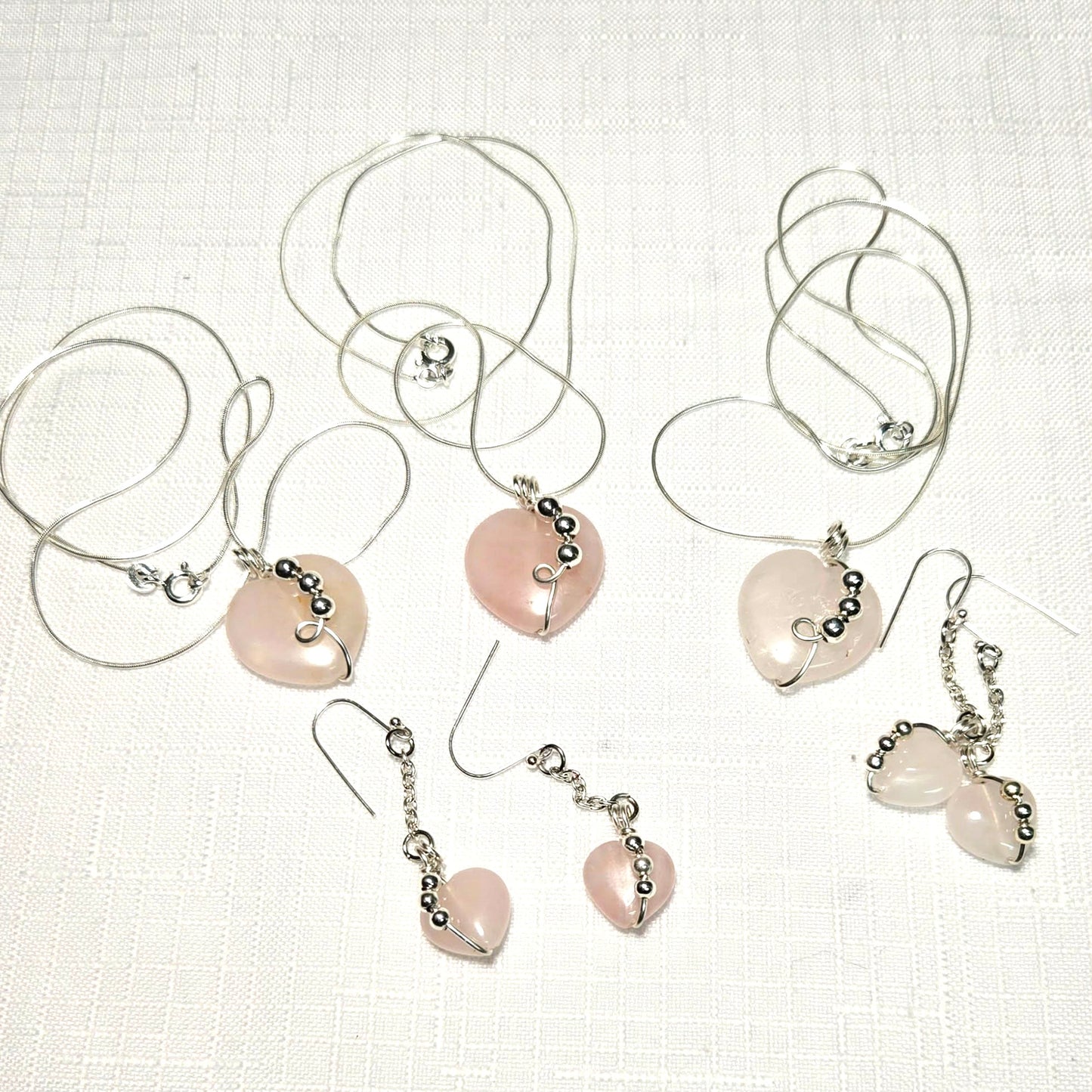 "3 Little Words" Necklace & Earrings - NEW!