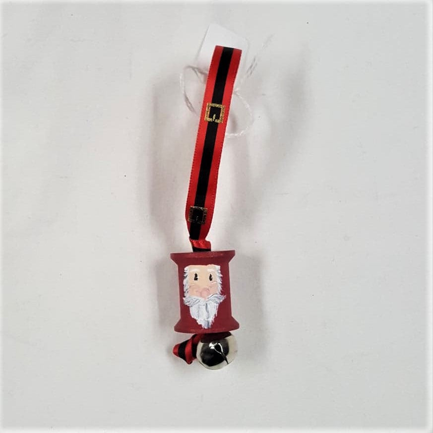Holiday Ornament, handpainted wood