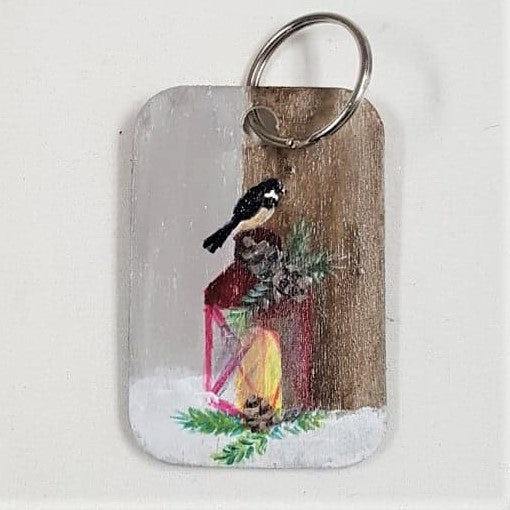 Key Ring, handpainted