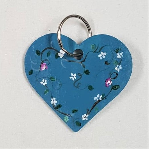 Key Ring, handpainted