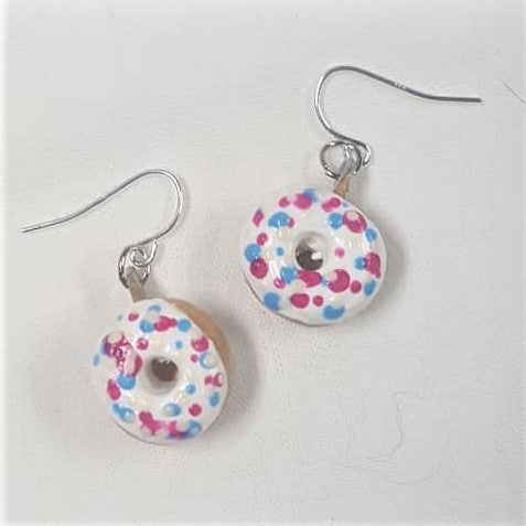 Earrings, polymer