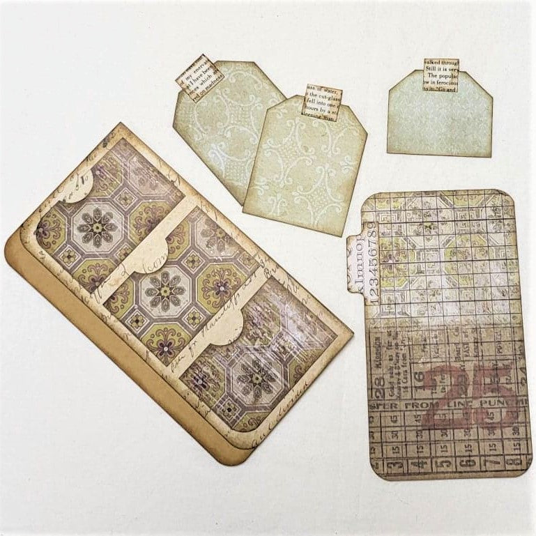 Junk Journaling Ephemera, Tucks & Pockets