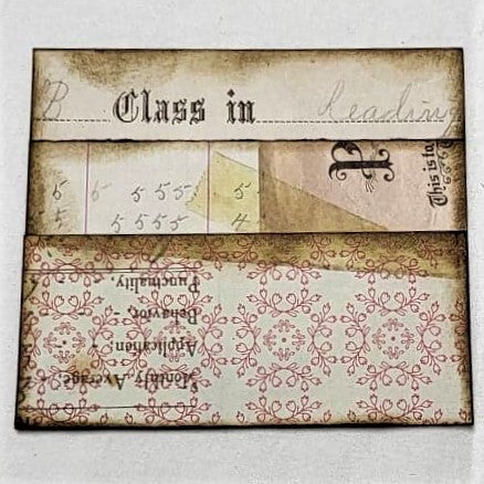 Junk Journaling Ephemera, Three Pocket
