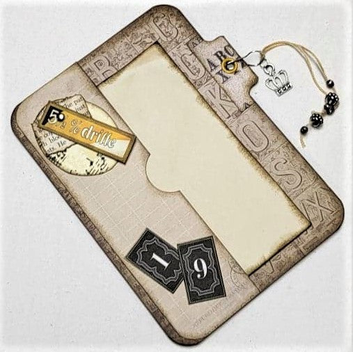 Junk Journaling Ephemera, Large Side Tag