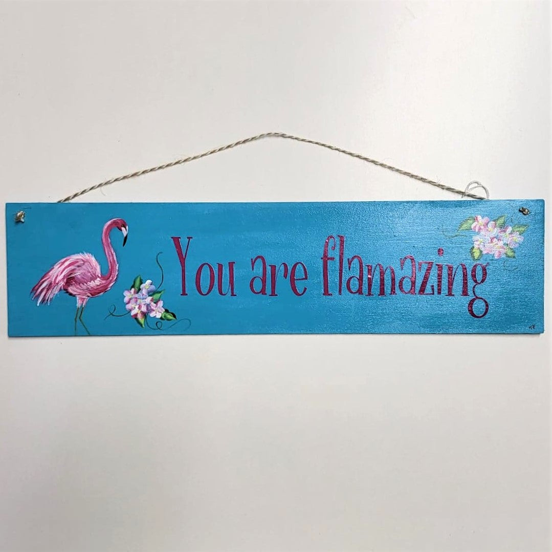 Handpainted Wall Hanging - NEW LOWER PRICE!