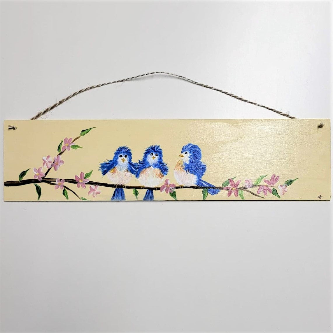 Handpainted Wall Hanging - NEW LOWER PRICE!