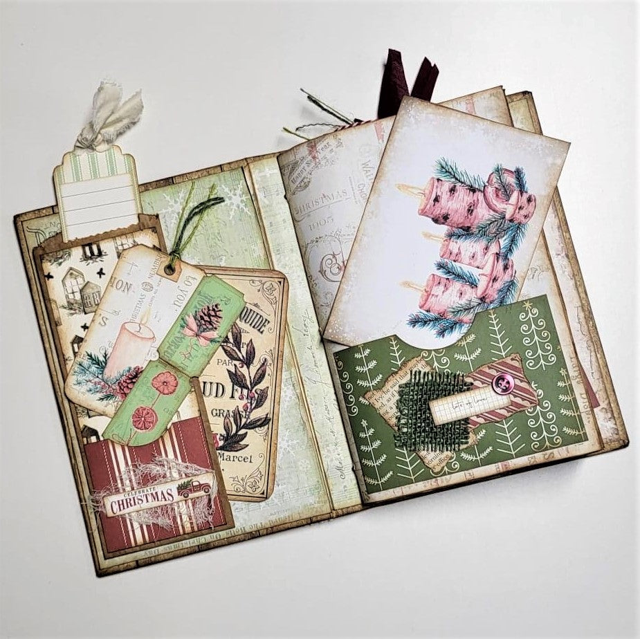 Christmas Junk Journal, completed