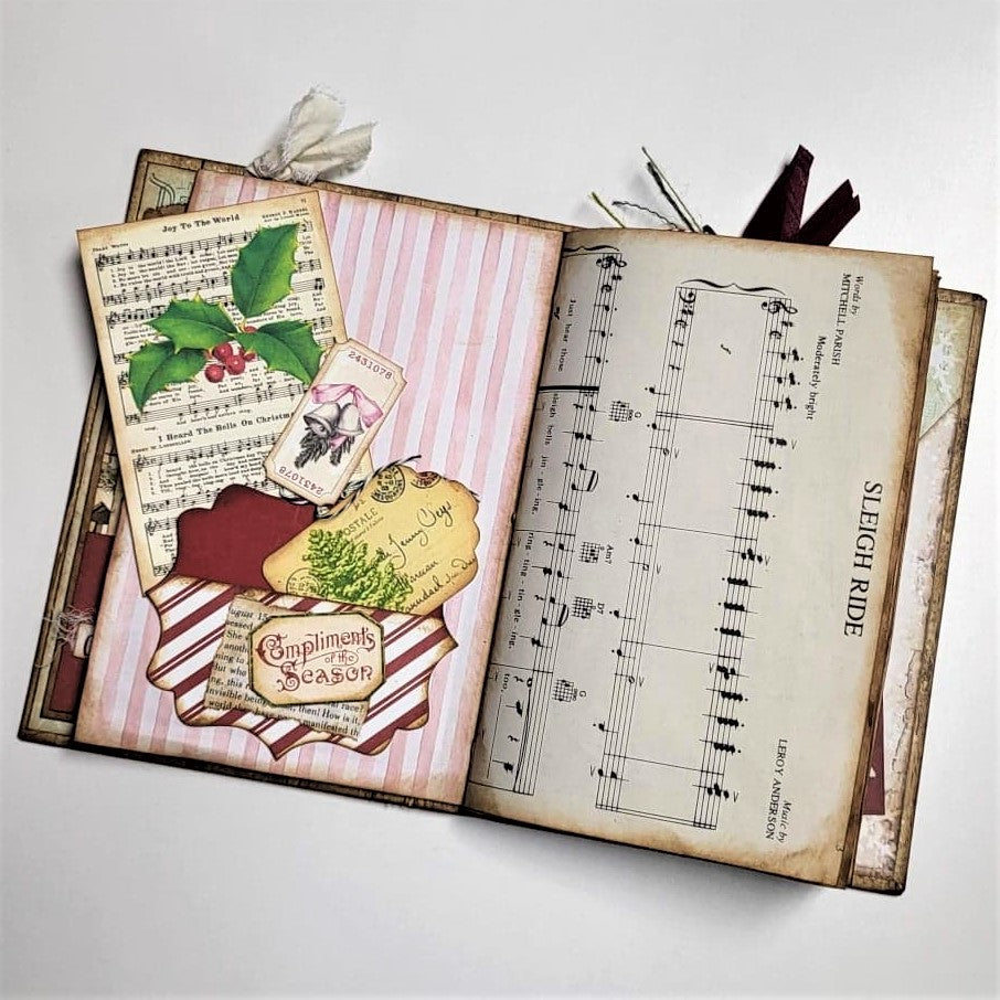 Christmas Junk Journal, completed
